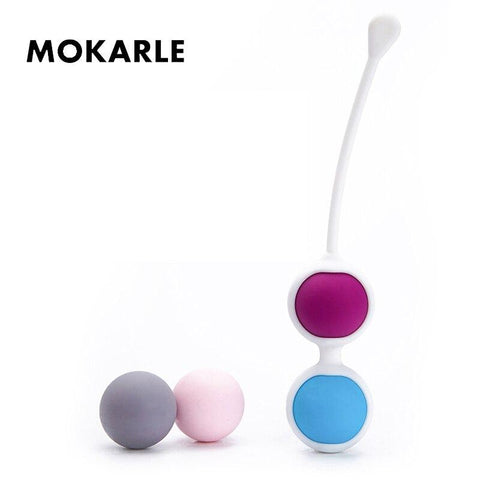 Silicone Smart Vagina Balls Feminine Hygiene Medicinal Vaginal Tight Exercise 4 Balls Vagina Cleaner Massage Health Hygiene Tool