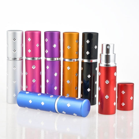 1Pcs 5ml/10ml Mini UV Glass Essential Oil Ball Bottle Massage Eye Skin Cream Bottled Medicine Coated Ball Cosmaic Refillable