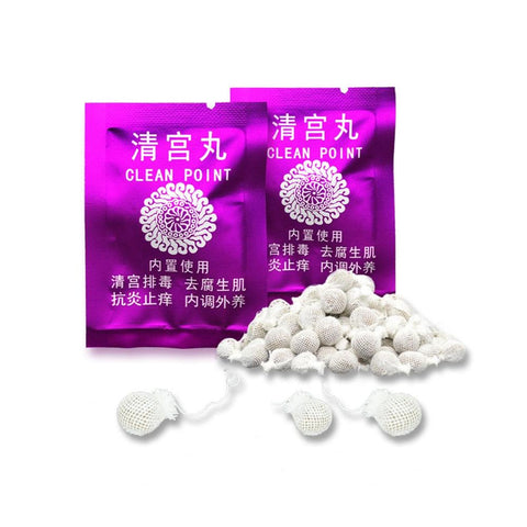 1Pcs Feminine Hygiene Care Clean up The Uterus Herbal Discharges Virus Postpartum Care Balls