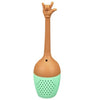 Silicone Tea Infuser Reusable Tea Strainer Sweet Leaf with Drop Tray Novelty Tea Ball Herbal Medicine Spice Filter Tea Bag Older