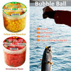 Bubble Ball Crucian carp bait bait jelly particle hook bait fishing fishing bait fish feed medicine small fish food Floating Fra