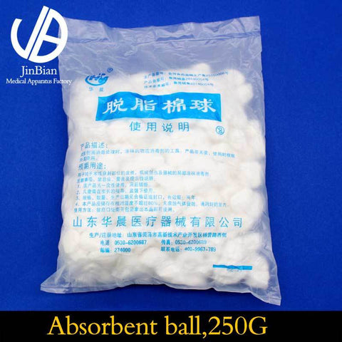 Absorbent ball Sterile independent packaging 250G surgical operation medical consumables Disposable medical cotton balls