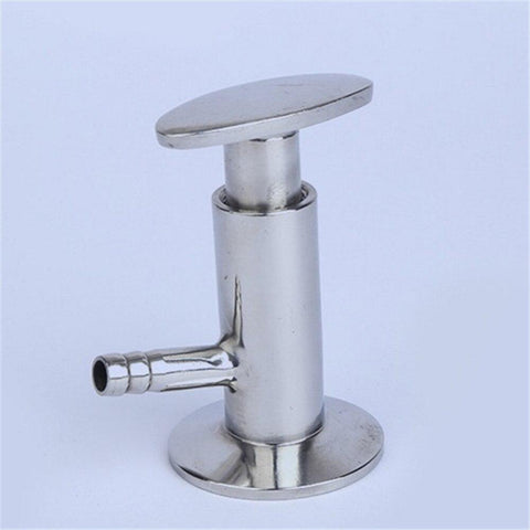 1.5" Sanitary Ferrule Tri Clamp Type Food Medicine Elliptic Sampling Valve Stainless Steel SS304 Clamp Sample Valve