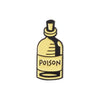 Personality Fashion Heart-shaped Crystal Ball Medicine POISON Medicine Bottle Hourglass Cross Skull Magic Book Enamel Jewelry