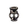 Personality Fashion Heart-shaped Crystal Ball Medicine POISON Medicine Bottle Hourglass Cross Skull Magic Book Enamel Jewelry