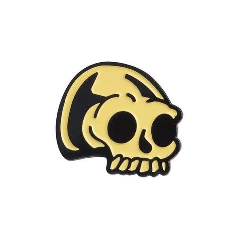 Dark Witch Pins Skull Head Magic book Medicine Stove Heart Hourglass Crystal ball Brooch Goth Enamel pin Jewelry Brooches Gift