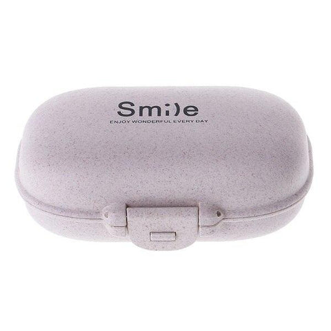 Mini Portable Vitamin Box Medicine Tablet Pill Case Organizer Storage Containers