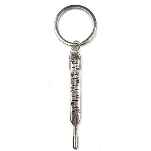 New Fashion Doctor Aid Kit Mini Syringe Thermometer Ambulance Dentist Angel Stethoscope Keychain Medicine Graduate Gift Souvenir