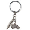 New Fashion Doctor Aid Kit Mini Syringe Thermometer Ambulance Dentist Angel Stethoscope Keychain Medicine Graduate Gift Souvenir