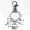New Fashion Doctor Aid Kit Mini Syringe Thermometer Ambulance Dentist Angel Stethoscope Keychain Medicine Graduate Gift Souvenir