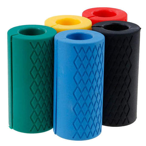 1 PC Thick Dumbbell Fat Barbell Grips Bar Handle Pull Up Weightlifting Support Silicon Anti-Slip Protect Pad For Body Building