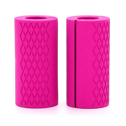 Silicone Dumbbell Barbell Grips Fat Grip Thick Bar Handles Pull Up Weightlifting Support Anti-Slip Protect Pad