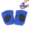 2Pcs/lot Unisex Anti Skid Weight Lifting Training Gloves Dumbbell Grips Pads Gym bench Hand Palm Protector Press Fitness Sports