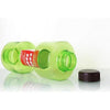 550ml Dumbbell shaped Sports Water Bottles Leakproof Portable Unbreakable My Sports Plastic Bottle Shaker Fitness For Man/Women