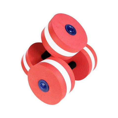 1 Pair Aquatic Fitness Barbells Foam Dumbbells Hand Bar Pool Exercise Detachable for dumbbells, hand bar, exercise equipment