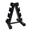Storage Rack For Fitness Weights Bar A-Frame Dumbbell Weight Rack Fitness Accessories