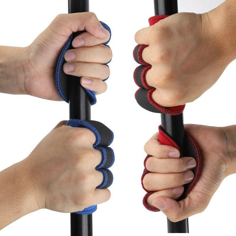 Unisex Anti Skid Weight Lifting Training Gloves Fitness Sports Dumbbell Grips Pads Gym Workout Exercises Hand Palm Protector