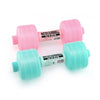 Hot sale 1pcs 1kg new injection water dumbbell fitness water barbell gym weight loss sports equipment women