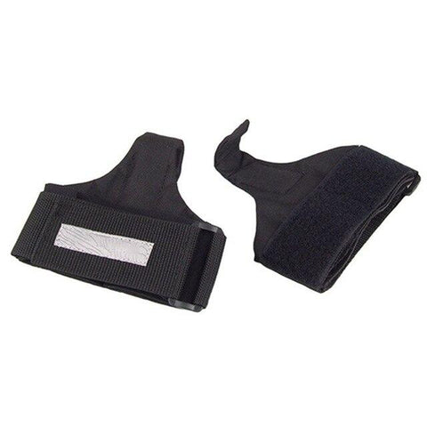 Fitness Gloves Weight Lifting Hook Training Gym Grips Straps Wrist Support Power Weightlifting Dumbbell Hook Yq