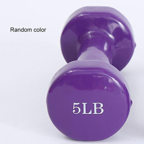 Ms. small dumbbell dip dumbbell color yoga thin arm children dumbbell thin arm dedicated convenient and portable