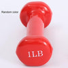 Ms. small dumbbell dip dumbbell color yoga thin arm children dumbbell thin arm dedicated convenient and portable