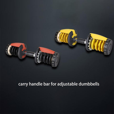 Adjustable dumbbell spare part - carry handle bar for adjustable dumbbells