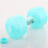 1pcs 1kg New Injection Water Dumbbells for Fitness Aquatic Barbell Gym Weight Loss Exercise Equipment Women Comprehensive