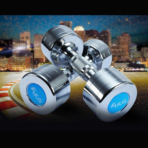 free shipping high quality pure steel dumbbell, dumbbell weights10kgs *2pcs, dumbbell fitness(pair)