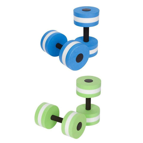 Foam Floating Dumbbell Water Aerobics Aquatic Barbell Dumbell Swimming Dambil Gym WomanCuernas Gimnasio Pesa Equipment for men