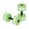 Foam Floating Dumbbell Water Aerobics Aquatic Barbell Dumbell Swimming Dambil Gym WomanCuernas Gimnasio Pesa Equipment for men