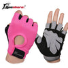 Sports Fitness Gloves Anti-skid  Half Finger Weightlifting Gloves Dumbbell Body Building Training Wrist Gloves