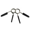 Quality 2 X Standard 1" Weight Bar Spring Collar Clips Dumbbell Barbell Clamp Bar Gym