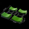 1 Pair ABS Dumbbell Stand Bracket Dumbbell Placement Frame Stand Floor Protection Fitness Training Device for Household