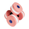1 Pair Aquatic Fitness Barbells Foam Dumbbells Hand Bar Pool Exercise Detachable Water Exercise Detachable