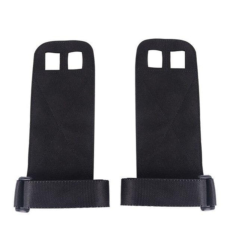 Leather Gymnastics Hand Grips Barbell Palm Protection Wrist Support Gloves for Pull-up Training Kettlebells Weight Lifting