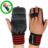 Weightlifting Leather Gloves Bodybuilding Fitness Gloves Dumbbell Kettlebells Barbell Gym Training Gloves Crossfit Workout