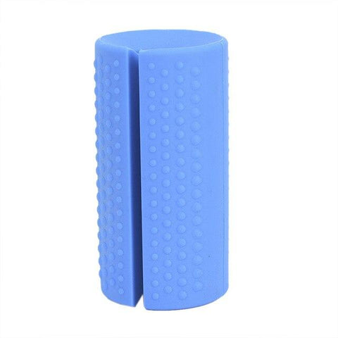 1 Pair Dumbbell Barbell Grips Kettlebell Fat Grip Thick Bar Handles Pull Up Weightlifting Support Silicon Anti-Slip Protect Pad