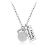 Fitness Muscle Man Weight lifting Necklace Creative Strong Is Beautiful Gym Barbell Dumbbells Kettlebell Pendant Necklaces GIFT