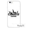 Sports Crossfit Kettlebells logo tpu Soft case For Samsung Galaxy S10 A10 A30 A40 A50 A60 A70 A6 A8 A9 J8 J6 J4 prime plus
