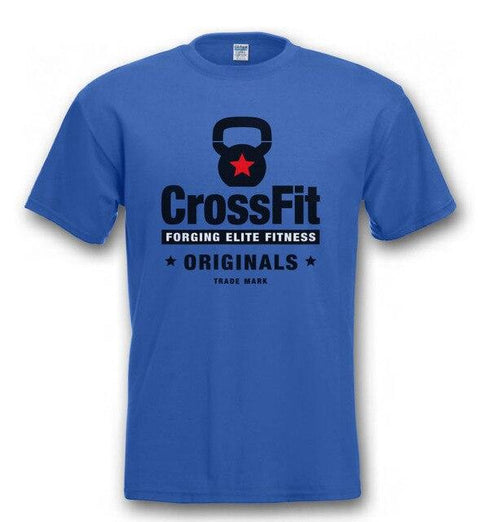 Printing KETTLEBELLS Cartoon Print Short Sleeve T Shirt Free Shipping Round neck