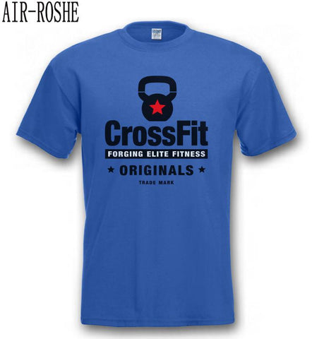 KETTLEBELLS CROSSFIT T SHIRT Train Fitness Weightlift Barbell + to 4XL New T Shirts Funny Tops Tee New Unisex Funny