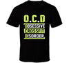 Obsessive Crossfit Disorder Funny T-shirt Gym Tee Kettlebell New Cool Tee Tshirt