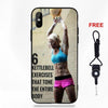 Vvcqod Body Building Crossfit Kettlebells For Apple iPhone 5 5C 5S SE 6 6S 7 8 Plus X XS Max XR
