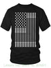 2019 New Pure Cotton Short Sleeves Hip Hop Fashion Mens T-shirt Mens Barbells And Kettlebells Flag T-shirt