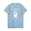 Sport Style Men's cotton T-shirt I came in like a kettlebell Short Sleeve Tee O-neck elastic breathable half sleeve t-shirt