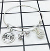 Mixed style 25lbs WEIGHT Barbell Fitness Kettlebell Charms Pendant Steampunk Gothic Bracelets&Bangles Gift