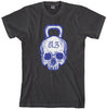 Threadrock Men's Kettlebell Skull T-shirt Fitness Workout Gym