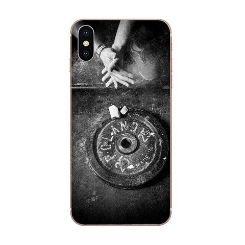 Crossfit Kettlebells Weightfit For Sony Xperia Z Z1 Z2 Z3 Z4 Z5 compact Mini M2 M4 M5 T3 E3 E5 XA XA1 XZ Premium TPU Cases