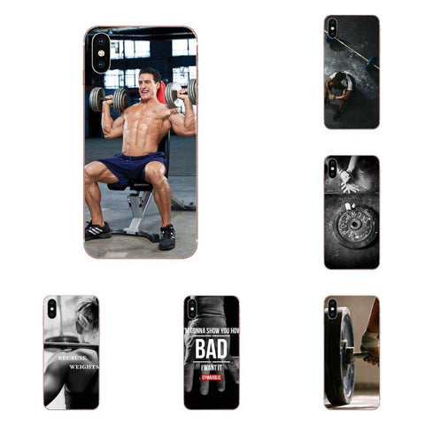 Crossfit Kettlebells Weightfit For Xiaomi Redmi Mi 4 7A 9T K20 CC9 CC9e Note 7 9 Y3 SE Pro Prime Go Play Popular Case