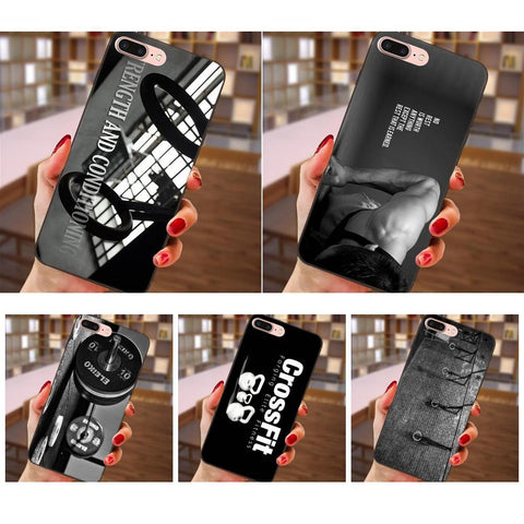 Gym Fitness Crossfit Training Kettlebells Soft Best Cases For Xiaomi Mi Mix Max Note 2 2S 3 5X 6 8 SE A1 Play F1